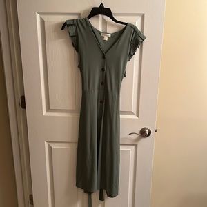 Monteau Sage Green Dress